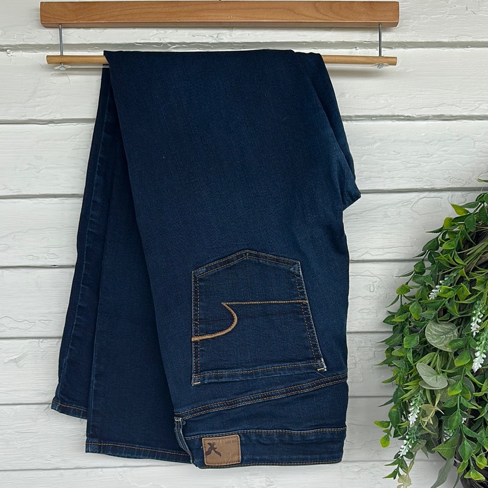 American Eagle Outfitters Dark Wash Jeggings 12S